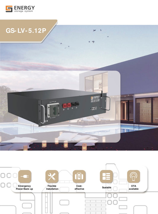 GS Energy LV-Speicher 5.12kWh